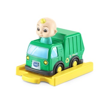 Toot-Toot Drivers CoComelon JJ’s Recycling Truck & Track image